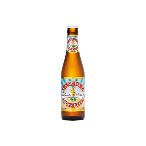 A bottle of Blanche de Bruxelles