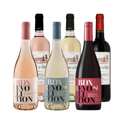 6 bottle of Bordeaux Wine Mix Case