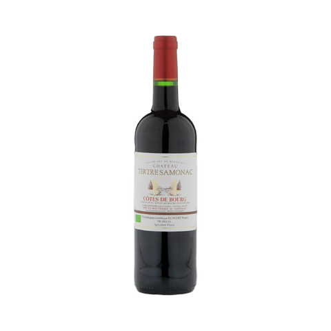 A bottle of Chateau Tertre Samonac Cotes De Bourg