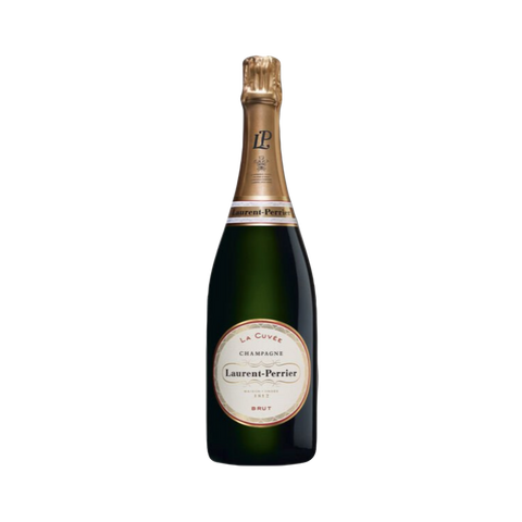 A bottle of Laurent Perrier La Cuvee Brut NV