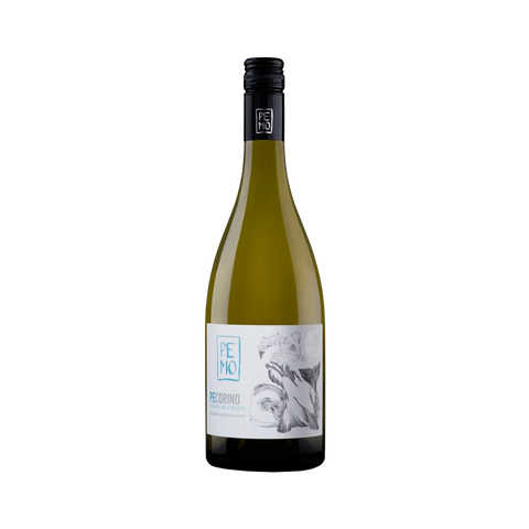 A bottle of Pemo Pecorino Terre Di Chieti wine