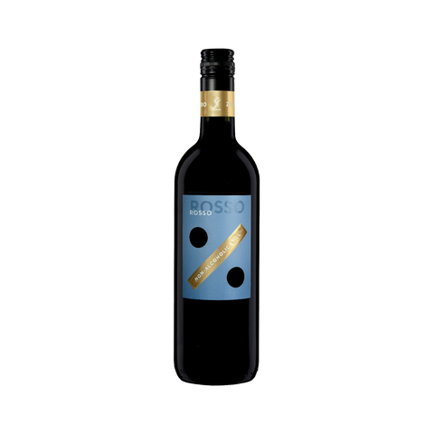 A bottle of Zero SL Zero Rosso alcohol free red wine