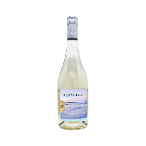 A bottle of Broadleaf Sauvignon Blanc