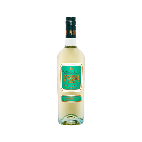 A bottle of Francesco Cresci Scritti Vermentino IGP wine