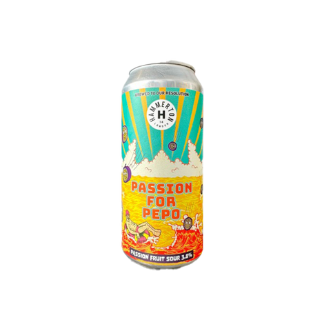 A can of Hammerton Brewery Passion For Pepo