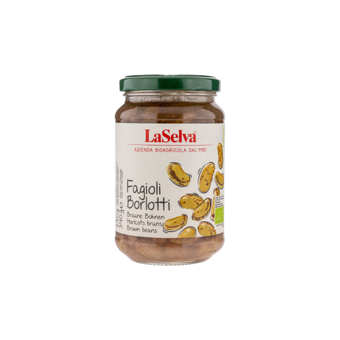 A can of LaSelva Boiled Brown Beans