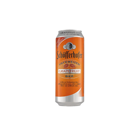 A can of Schöfferhofer Grapefruit Beer