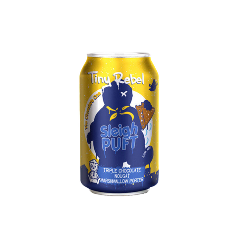 A can of Tiny Rebel Sleigh Puft The Chocolate One