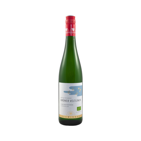 A bottle of Winzerkeller Seewinkel Grüner Veltliner