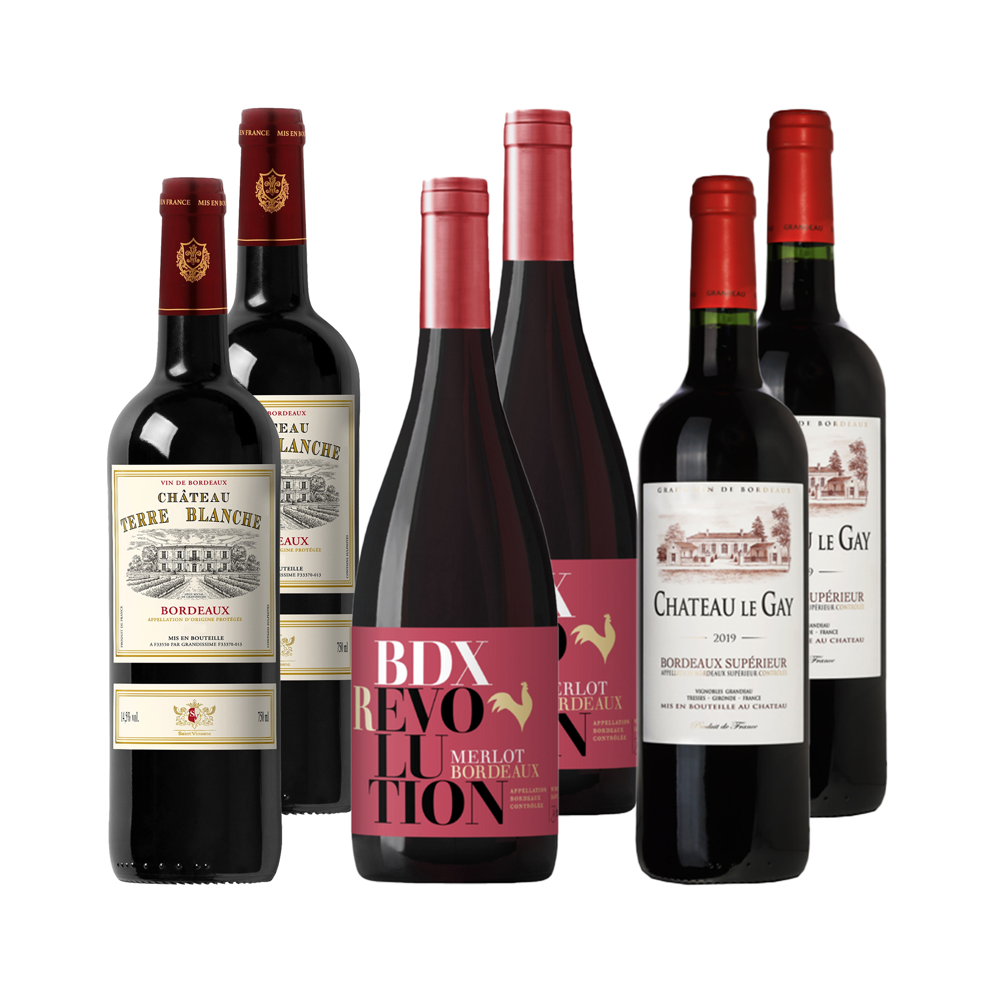 Bordeaux Red Wine Mix Case – Organica Food & Wine