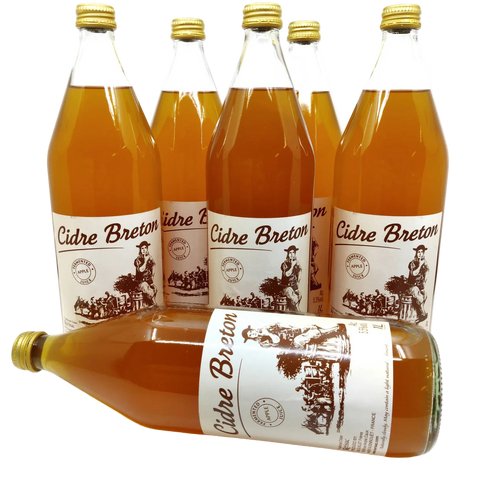 Kerisac Cidre Breton – Case of 6 × 1 Litre Bottles