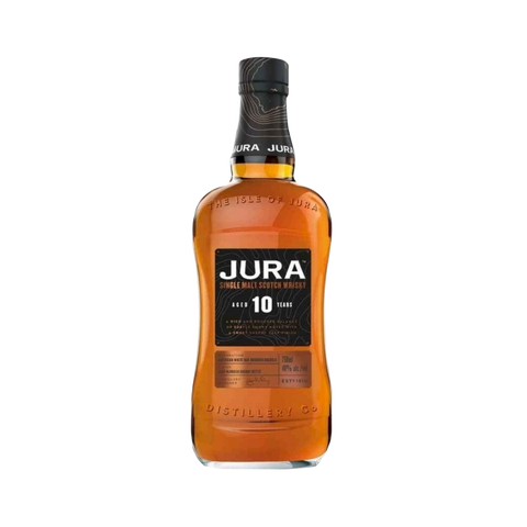 A bottle of Jura Aged 10 Years Single Malt Scotch Whisky 70cl