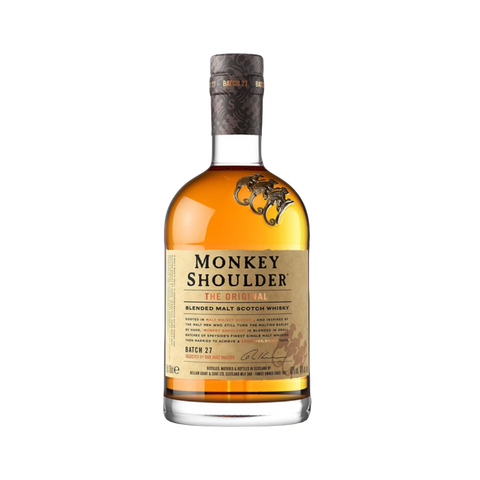 A bottle of Monkey Shoulder Blended Malt Scotch Whisky 70cl