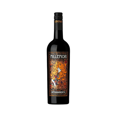 A bottle of Paolo Leo Millefiori Appassimento Rosso wine