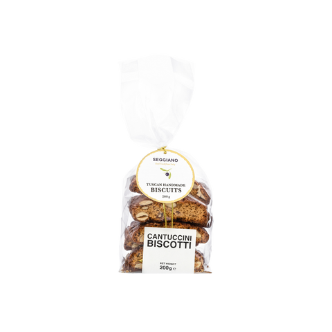 A package of Seggiano Cantuccini Biscotti