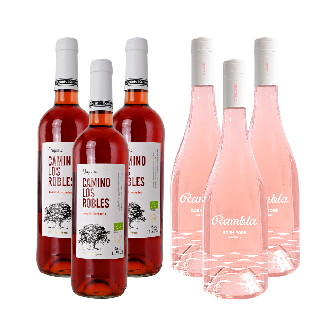 Organic Spanish Rose Wine Mixed Case – Organica Food & Wine