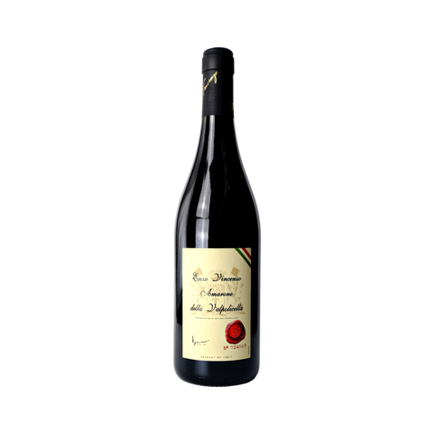 A bottle of Enzo Vincenzo Amarone della Valpolicella DOCG wine