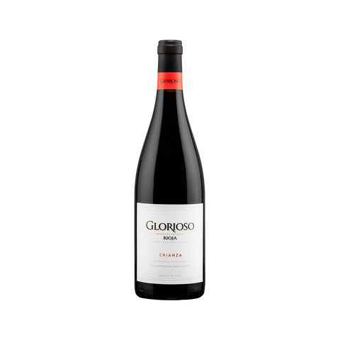 A bottle of Glorioso Crianza Rioja