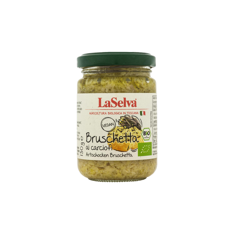 A can of LaSelva Artichoke Bruschetta Topping