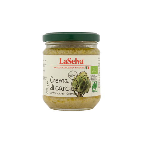A can of LaSelva Artichoke Cream