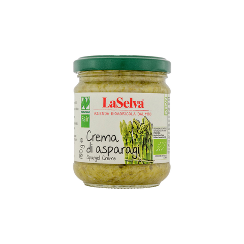 A can of LaSelva Asparagus Cream