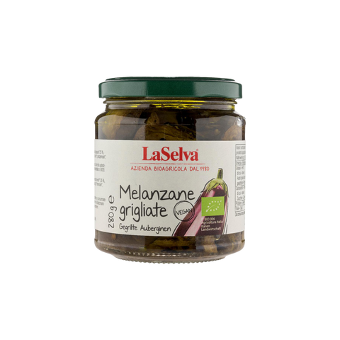 A can of LaSelva Grilled Aubergines in Oil