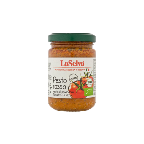 A can of LaSelva Pesto Rosso Tomato Pesto Sauce