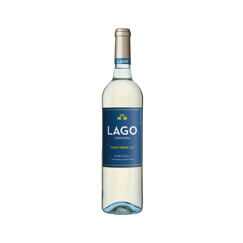 A bottle of Lago Vinho Verde DOC