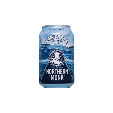 A can of Northern Monk Eternal Session IPA beer