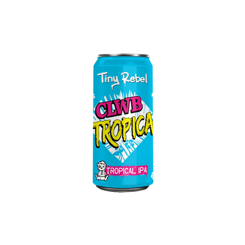 A can of Tiny Rebel Clwb Tropica 440 ml